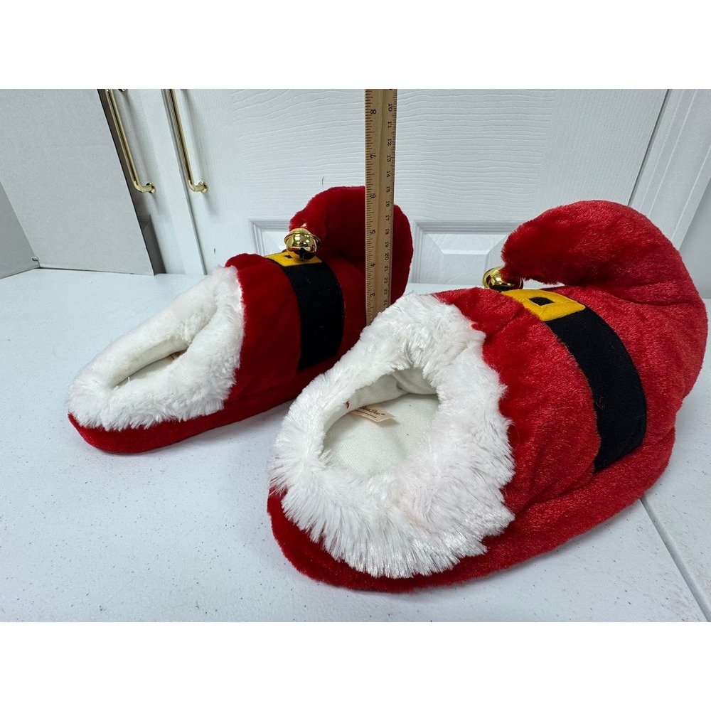 Santa Slippers New - USA M (7-8) - Picture 7 of 8